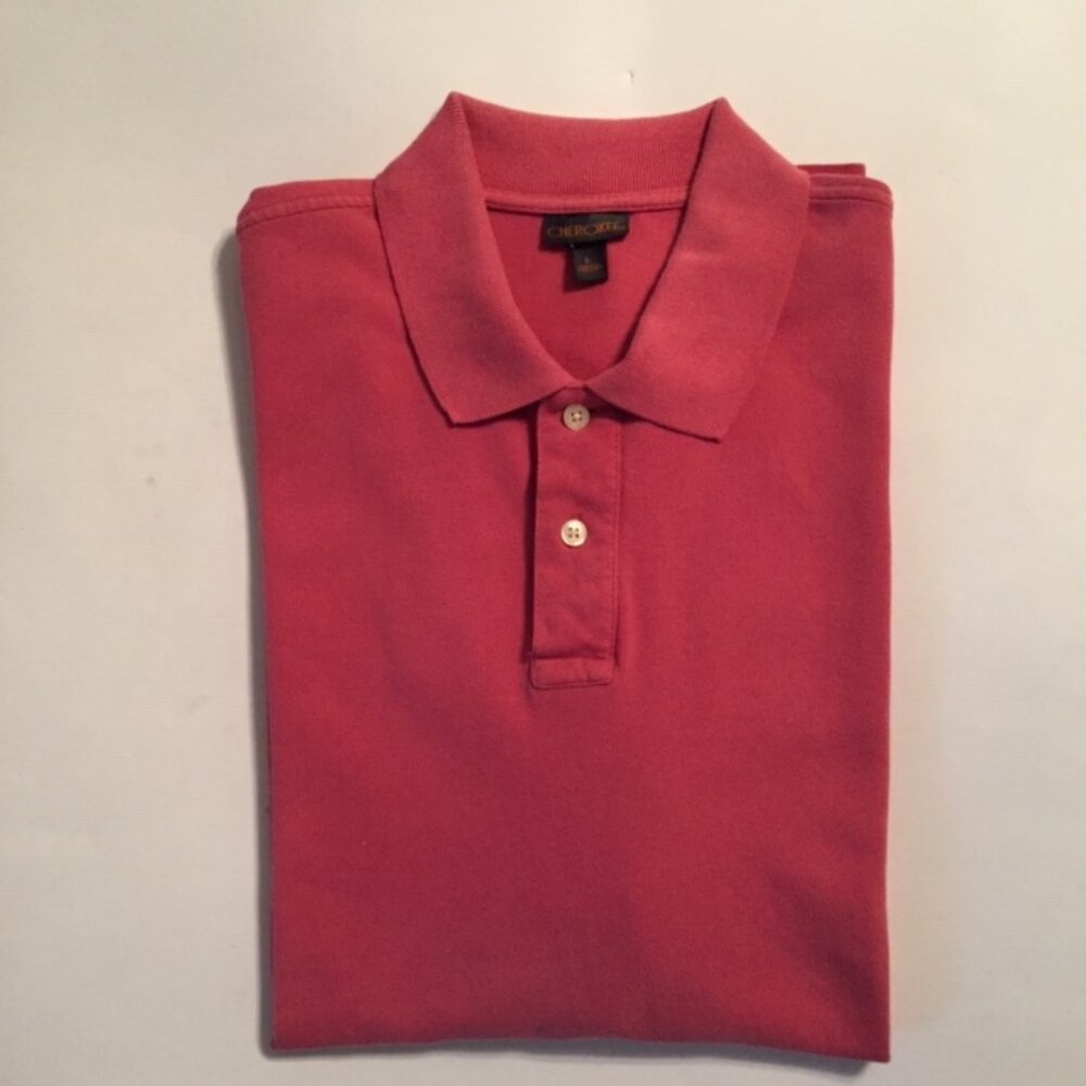 Men's Polo Style Short Sleeve Knit Shirt